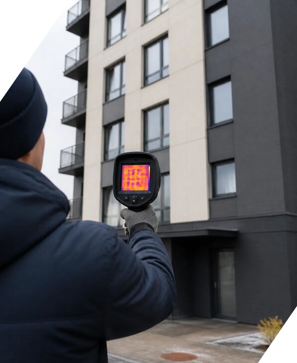 Тепловизионное обследование зданий в Домодедове от 5263 р. | ЭкспертизаРоссия